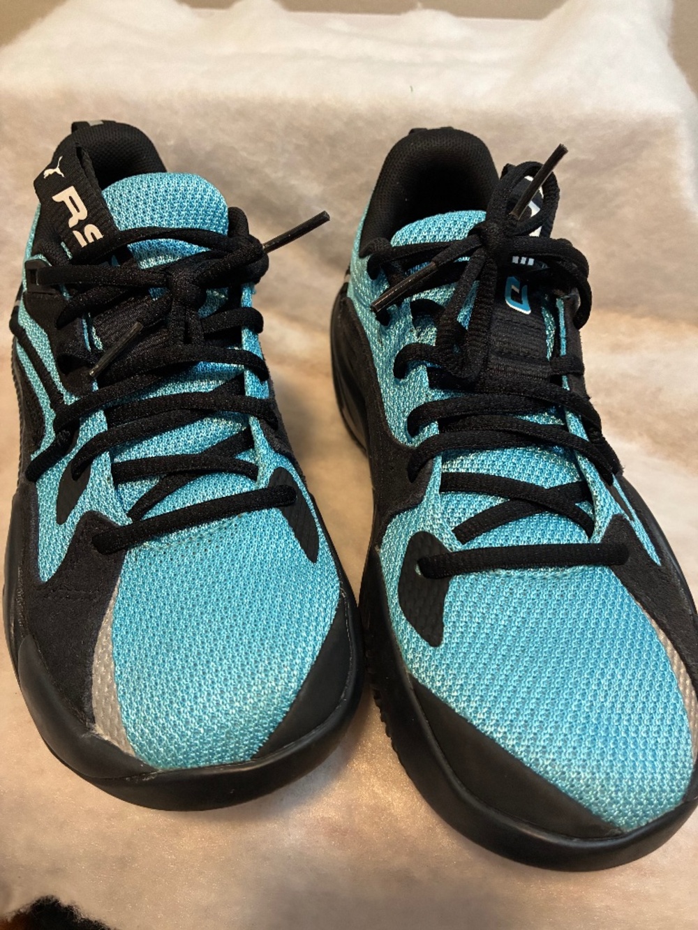 Puma RS-Dreamer J. Cole basketball shoes Aquarius/Black colorway. M 5 W 6.5